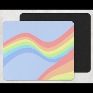 Rainbow Waves Mousepad